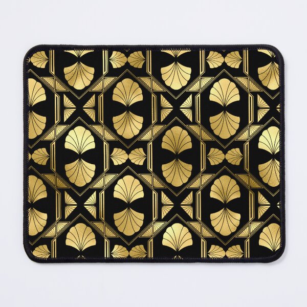 Item preview, Exquisite Art Deco Gold-Colored And Black Pattern  designed and sold by DEC02.