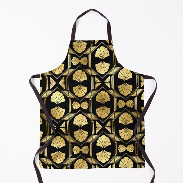 Item preview, Exquisite Art Deco Gold-Colored And Black Pattern designed and sold by DEC02.