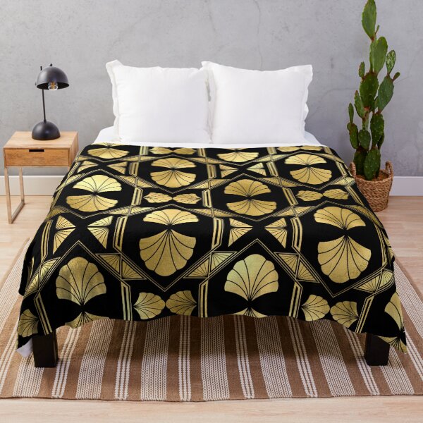 Item preview, Exquisite Art Deco Gold-Colored And Black Pattern designed and sold by DEC02.