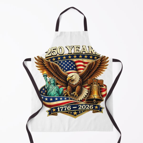 Item preview, 250 Years American 250th Anniversary USA Patriotic 4th July T-Shirt designed and sold by rawr00.
