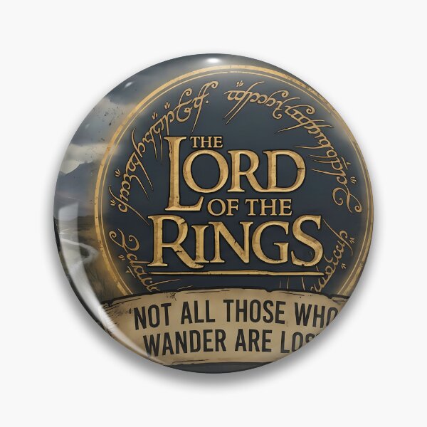 Item preview, Lord of the Rings Not All Those Who Wander Deskmat Mouse Pad designed and sold by Senpaiwaves.