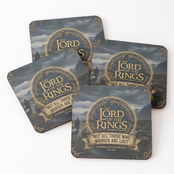 Item preview, Lord of the Rings Not All Those Who Wander Deskmat Mouse Pad designed and sold by Senpaiwaves.