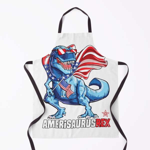 Item preview, Dinosaur 4th of July Boys Girls Men Amerisaurus T Rex Funny T-Shirt Small designed and sold by KTY-NUSS.