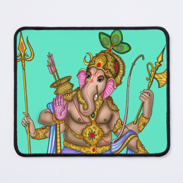 Item preview, Lord Ganesha Artwork | Sacred Hindu Digital Art Illustration designed and sold by Harshit_Digital_Arts.