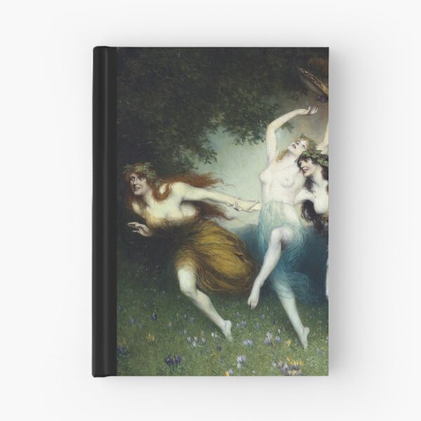 Item preview, Fleeing Nymphs - Ferdinand Leeke designed and sold by forgottenbeauty.