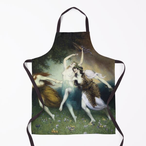 Item preview, Fleeing Nymphs - Ferdinand Leeke designed and sold by forgottenbeauty.
