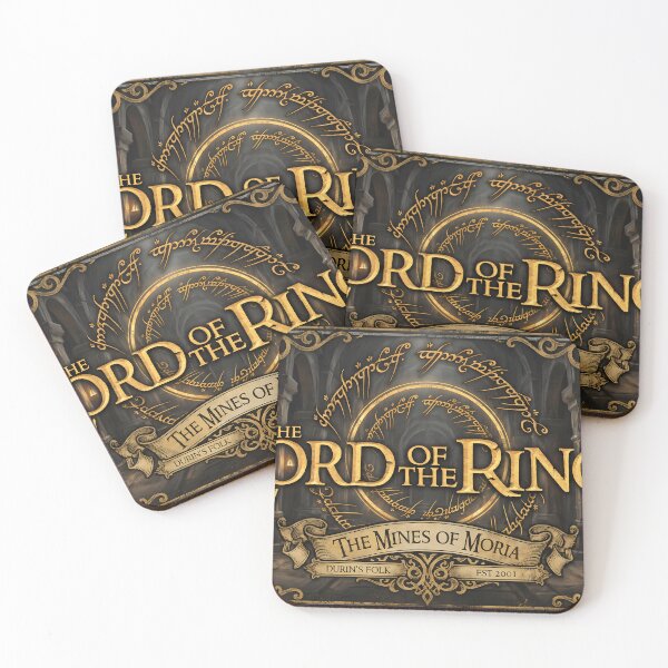 Item preview, Lord of the Rings Mines of Moria Deskmat Large Mouse Pad designed and sold by Senpaiwaves.