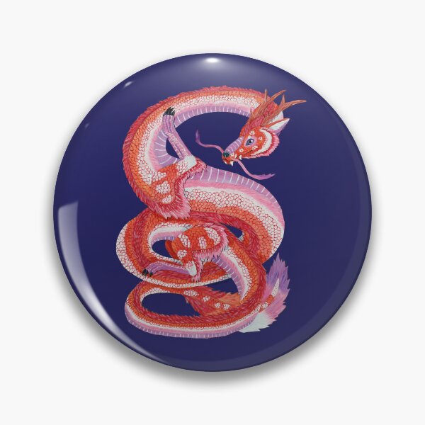 Item preview, Pride Eastern dragon in acrylic paints designed and sold by WolfRaven Creations.