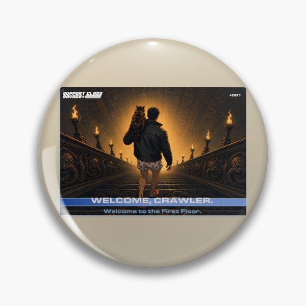 Item preview, Welcome, Crawler | Dungeon Crawler Carl Scene Card #001 | Fan Design designed and sold by SupportClassSavage.