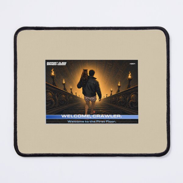 Item preview, Welcome, Crawler | Dungeon Crawler Carl Scene Card #001 | Fan Design designed and sold by SupportClassSavage.