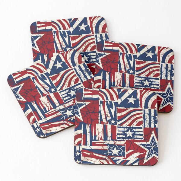 Item preview, Stars and Stripes Wax Resist designed and sold by LibertyForge-Co.