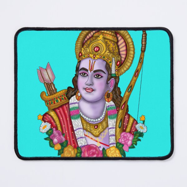 Item preview, Lord Rama Artwork | Sacred Hindu Digital Painting Illustration designed and sold by Harshit_Digital_Arts.