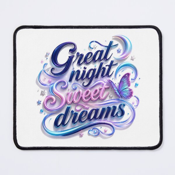 Item preview, Great Night Sweet Dreams Moonlight Butterfly Design designed and sold by BlissBlvdShop.