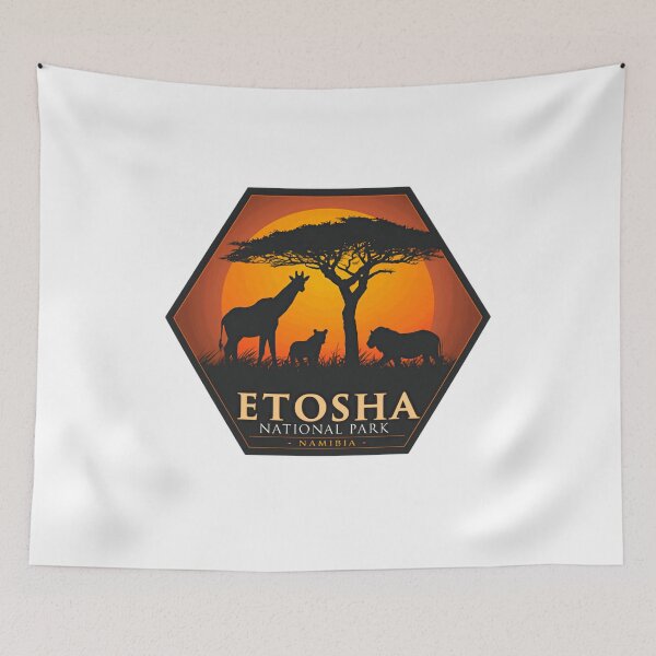 Item preview, Etosha National Park Namibia African Safari Wildlife Traveler designed and sold by Simsimah26Parks.