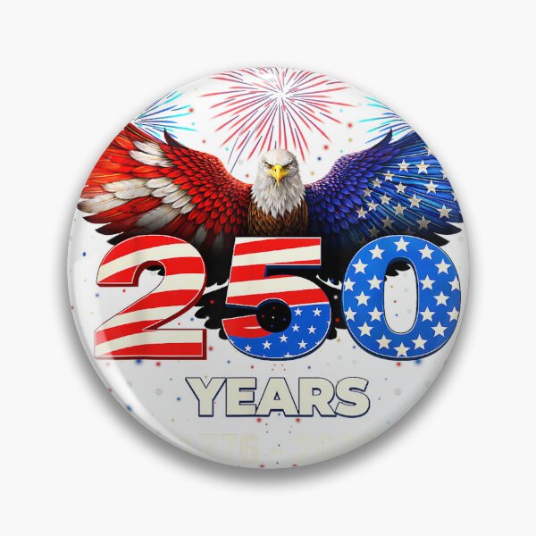 Item preview, 250th Anniversary USA 1776 2026 Patriotic Eagle 4th of July T-Shirt designed and sold by DArtfulStudio.