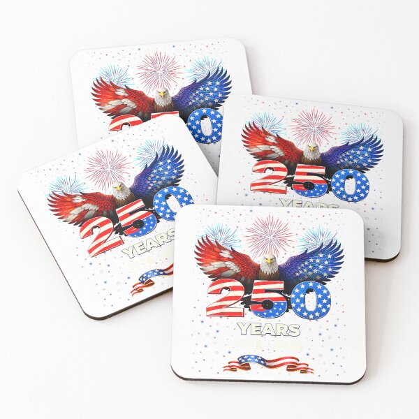 Item preview, 250th Anniversary USA 1776 2026 Patriotic Eagle 4th of July T-Shirt designed and sold by DArtfulStudio.