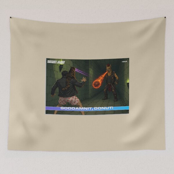 Item preview, Goddamnit, Donut! | Dungeon Crawler Carl Scene Card #003 | Fan Design designed and sold by SupportClassSavage.