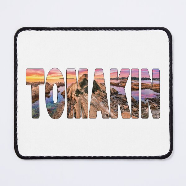 Item preview, TOMAKIN - Beach Cove Rocks Eurobodalla New South Wales Sunrise Glow designed and sold by Adam Gormley.