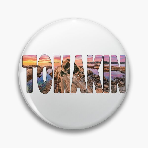 Item preview, TOMAKIN - Beach Cove Rocks Eurobodalla New South Wales Sunrise Glow designed and sold by Adam Gormley.