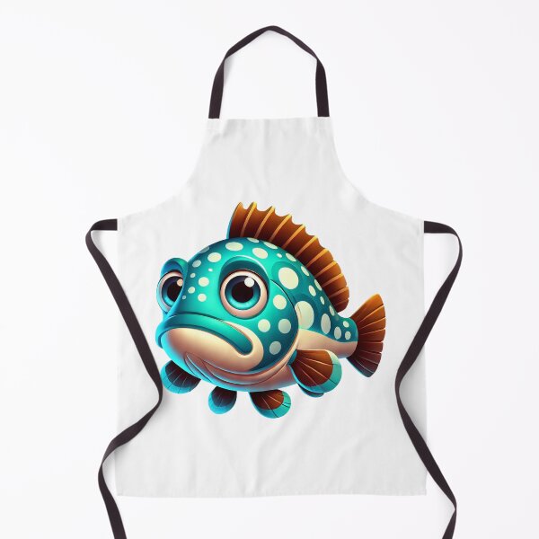 Item preview, Adorable Goliath Grouper Fish designed and sold by Sillytoe.