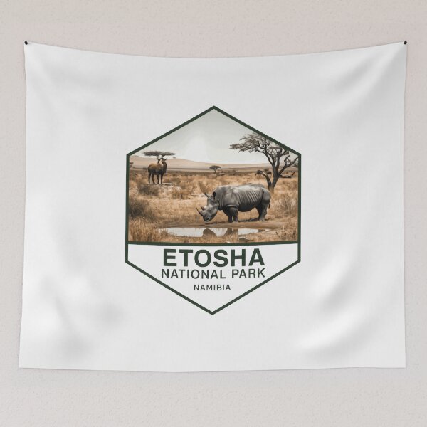 Item preview, Etosha National Park Namibia African Safari Wildlife Travel designed and sold by Simsimah26Parks.