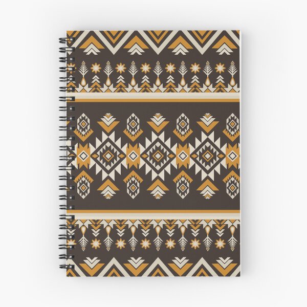 Item preview, Ethnic Aztec Geometric Seamless Pattern Black Gold Tribal Native Folk designed and sold by PSA2543.