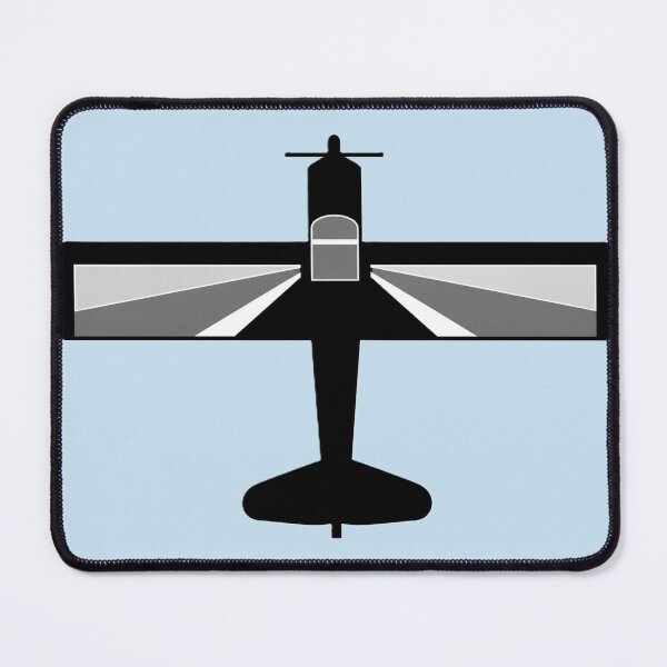 Item preview, black and grey citabria or decathlon highwing airplane designed and sold by PilotandPlane.