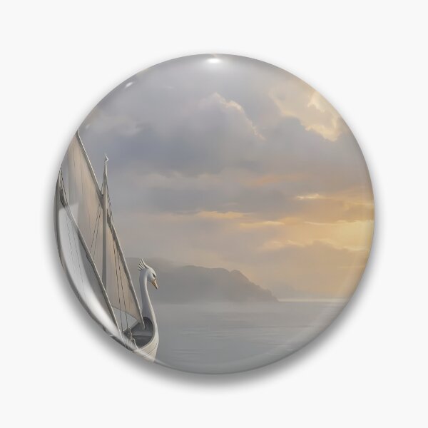 Item preview, Lord of the Rings Grey Havens Coast Deskmat Mouse Pad designed and sold by Senpaiwaves.