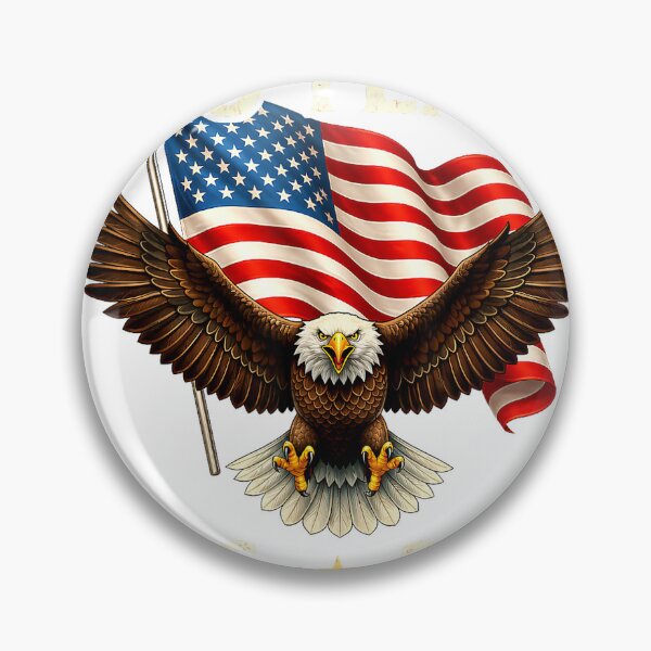 Item preview, 4th of July America US Patriotic Eagle 250 Anniversary USA T-Shirt designed and sold by Cobra_Shop.