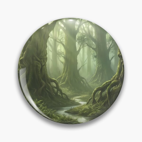 Item preview, Lord of the Rings Misty Forest Deskmat Large Mouse Pad designed and sold by Senpaiwaves.