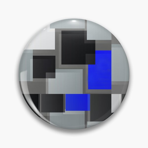 Item preview, Bold Blue, Sleek Gray, And Black Geometric Abstract designed and sold by DEC02.