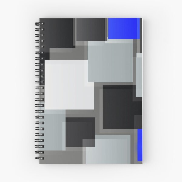 Item preview, Bold Blue, Sleek Gray, And Black Geometric Abstract designed and sold by DEC02.