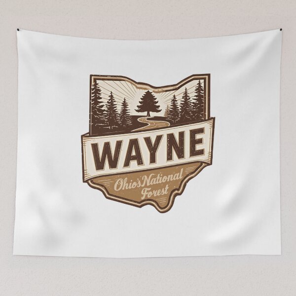 Item preview, Wayne Ohio's National Forest Hiker Camper Outdoors Explorer designed and sold by Simsimah26Parks.