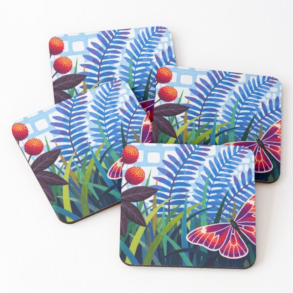 Item preview, Luminous Butterfly Garden designed and sold by PixorStudio.