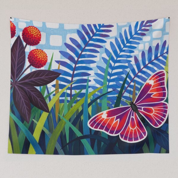Item preview, Luminous Butterfly Garden designed and sold by PixorStudio.