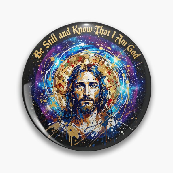 Item preview, Be Still and Know That I Am God Paint Splatter designed and sold by LibertyForge-Co.