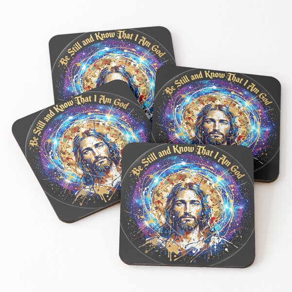 Item preview, Be Still and Know That I Am God Paint Splatter designed and sold by LibertyForge-Co.