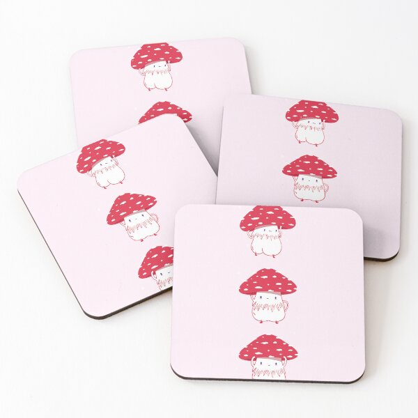 Item preview, Kawaii Mushrooms designed and sold by The Mossy Toadstool.