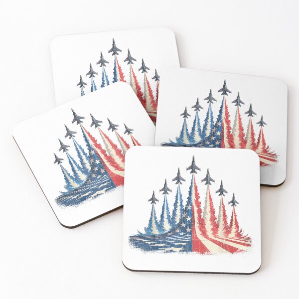Item preview, Fighter Jet American Flag 4th of July Tee T-Shirt designed and sold by KTY-NUSS.