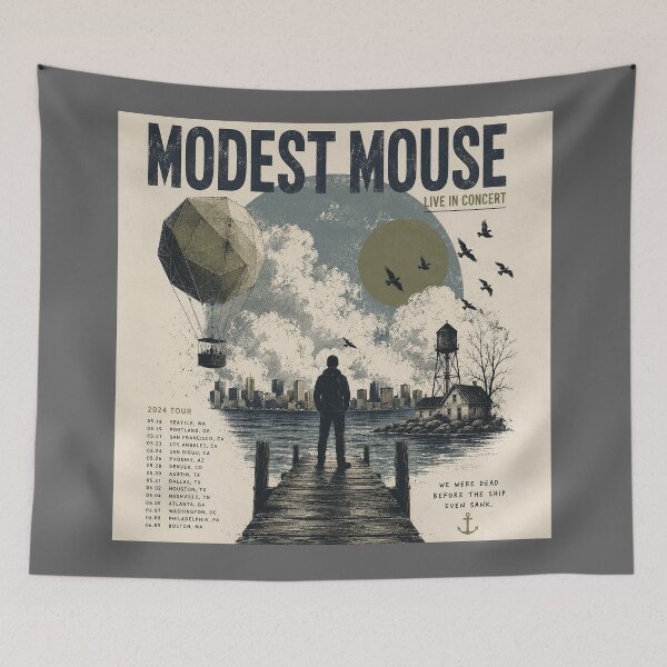 Item preview, Modest Mouse Live in Concert Poster designed and sold by kierance84.