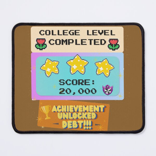 Item preview, college level completed design  designed and sold by OddShop7.