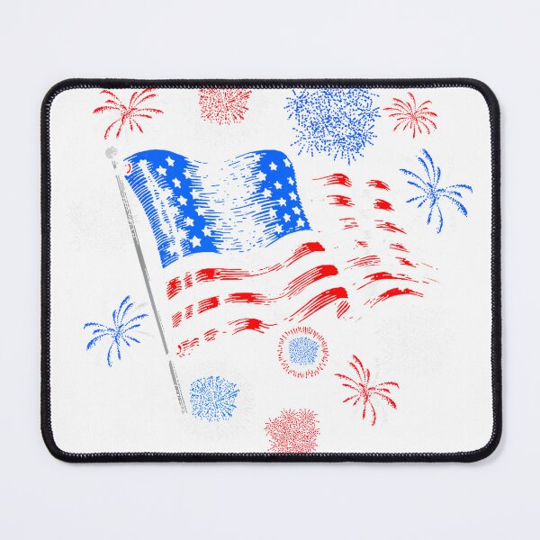 Item preview, Fireworks 4th of July American Flag Patriotic Sparklers T-Shirt designed and sold by gidget-gadget.