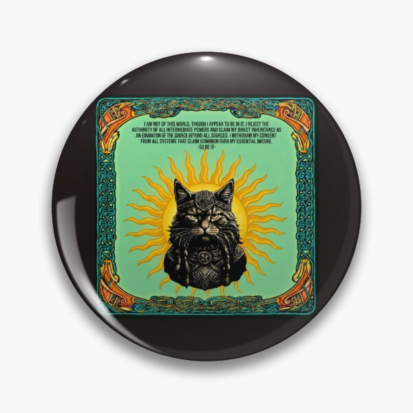 Item preview,  VIKING CAT4~ A PRAYER, A MANTRA, A MEDITATION. POWER OF SOURCE, the ALLFATHER designed and sold by V3GFX.
