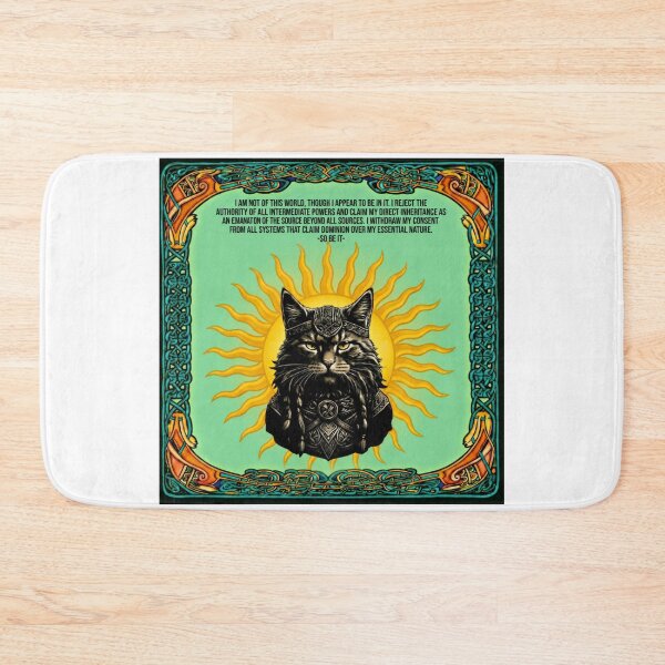 Item preview,  VIKING CAT4~ A PRAYER, A MANTRA, A MEDITATION. POWER OF SOURCE, the ALLFATHER designed and sold by V3GFX.