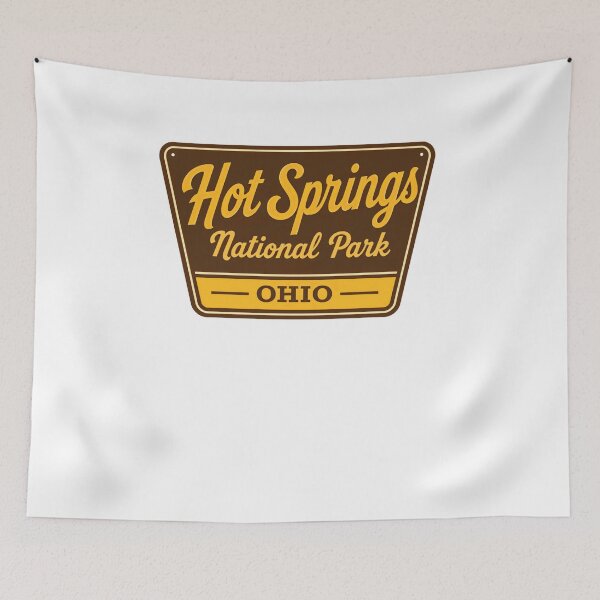 Item preview, Hot Springs National Park Ohio Travel Souvenir Hiker designed and sold by Simsimah26Parks.