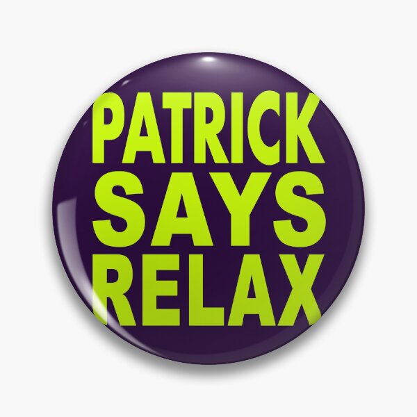 Item preview, Patrick Says Relax Neon Green designed and sold by Normbot2000.