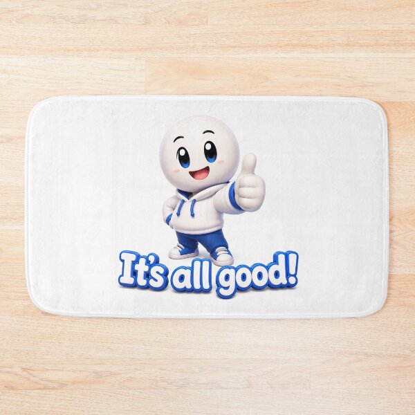 Item preview, It’s All Good! Cheer Mascot designed and sold by BlissBlvdShop.