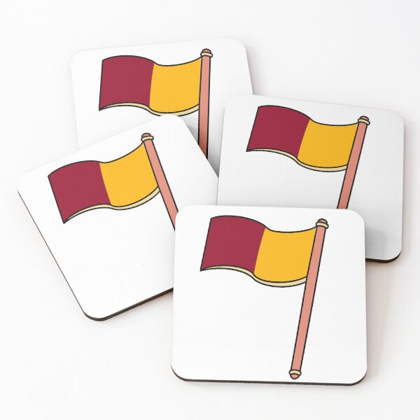 Item preview, Rome Flag Sticker | Postcards from Rome Collection designed and sold by BellaDesignCo.