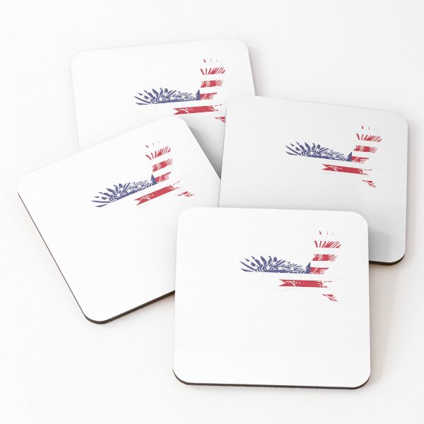 Item preview, 4th of July Bald Eagle US Flag Pocket America Men Women Kids T-Shirt designed and sold by JJLetterDesigns.