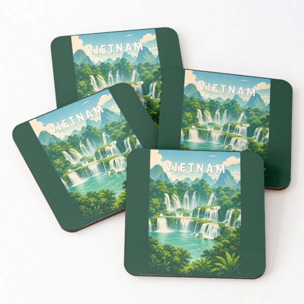 Item preview, Vietnam Illustration Travel Art Vintage designed and sold by KrisSidDesigns.